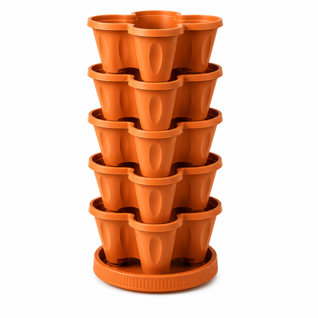 Maceta Modular Trébol - Ahorro de Espacio y Jardín Vertical